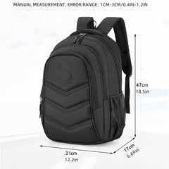 Durable Hard Shell Computer Backpack Waterproof Spacious Ergonomic for Men Women