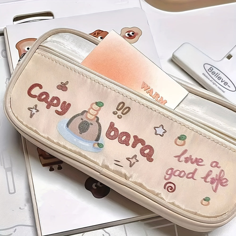 Girl Heart Pencil Bag Drawstring with High Appearance