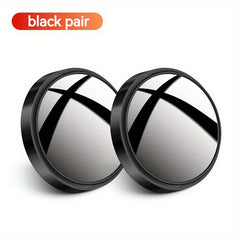 2pcs Car Rearview Mirror 360u00b0 Adjustable Blind Spot Mirror