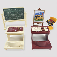 Classroom Dollhouse Accessories Role Playing DIY Gift