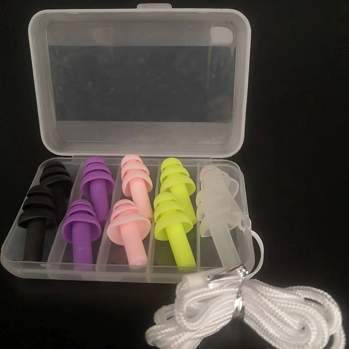 Waterproof Silicone Earplugs for Swimming Diving Surfing