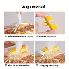 5pcs Snack Sealing Clip Food Bag Clip Fresh keeping Sealer Moisture-proof