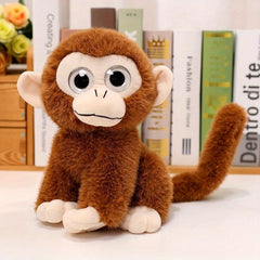 Monkey Plush Toy with Long Tail for Home Decor & Gifts