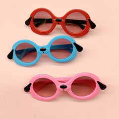 Cartoon Puppy Y2K Sunglasses for Kids