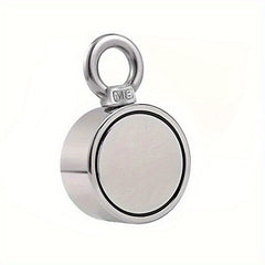 Heavy Duty Double Sided Salvage Magnet with Hanging Ring Bolt