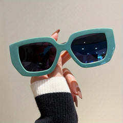 Y2K Square Sunglasses Candy Outdoor Shades Unisex Sunnies
