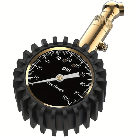 Large Dial Tire Pressure Gauge for Cars and Trucks