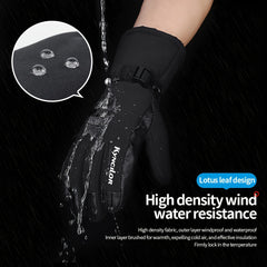 Warm Winter Skiing Gloves for Outdoor Cycling