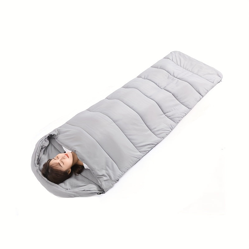 Waterproof Washable Sleeping Bag With Cap Portable Thickened Warm Cotton