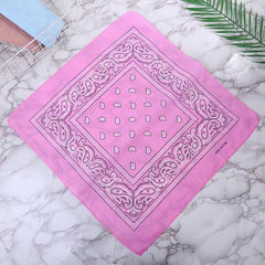 Outdoor Riding Square Scarf Classic Paisley Magic Mask Hip Hop Headband