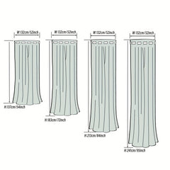Grommet Top Blackout Curtains - Insulated & Noise Reducing - Living Room Bedroom