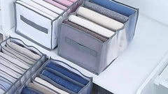 6PCS Clothes Organizer Foldable Drawer Packing Cube Underwear Pants Storage Bag