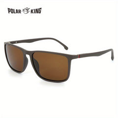 Men's Vintage Polarized Square Sunglasses UV Protection