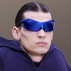 Men's Punk Sunglasses for Street Photography