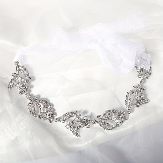 Bridal Head Chain Wedding Dress Accessories Rhinestone Banquet Headwear