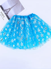 Girls' Sequin Tutu Skirt Kids Clothes Halloween Gift Party Easter