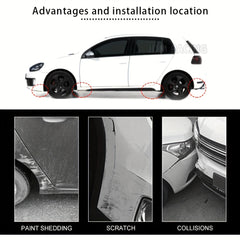 Car Rear Bumper Lip Trim Protector Side Skirt Cover Corner Bumper Guards