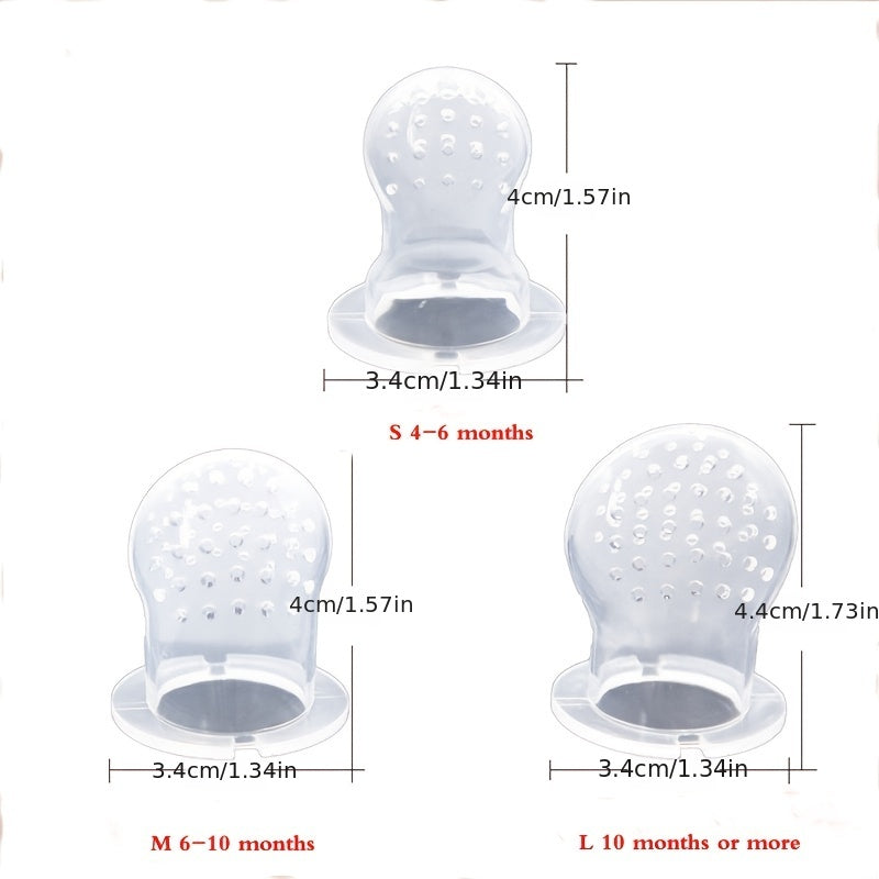 Baby Silicone Mesh Bag Feeding Toy for Fruits and Veggies