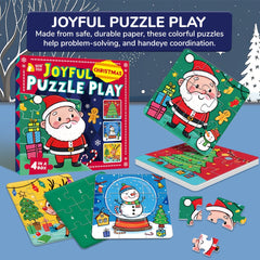 36pcs Christmas Jigsaw Puzzle Santa & Tree Toys for Creativity