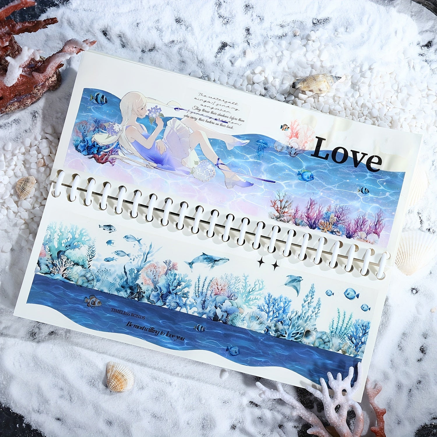 Exploring Deep Sea Underwater Tape for Journal Decoration