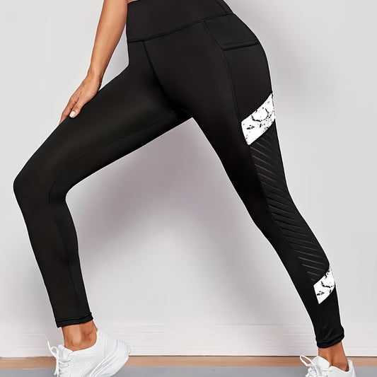 Quick Dry Slim Fit Butt Lifting Gym Leggings High Waist Yoga Pants