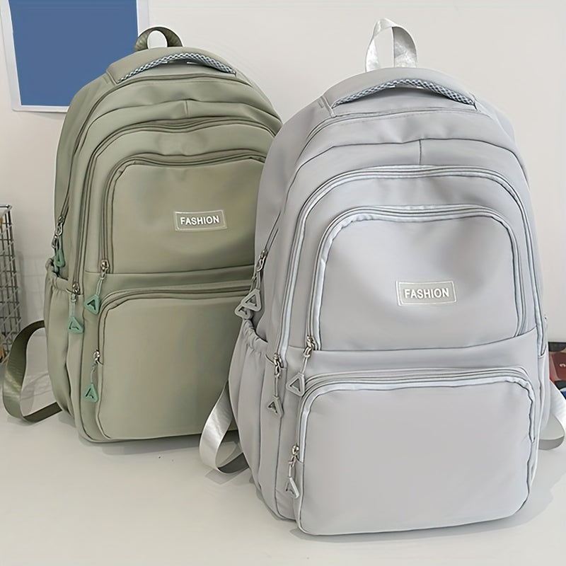 Stylish Backpack for High School Girls with Multiple Pockets