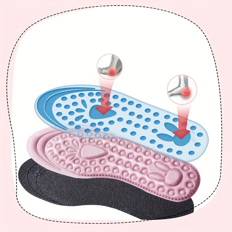 Kids Memory Foam Sport Insoles Support Running Insert