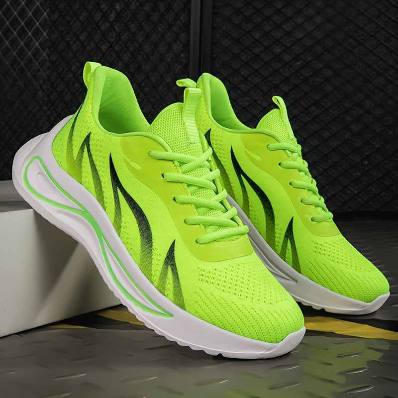 Women's Lace-up Outdoor Mesh Sneakers Soft Sole Running Shoes