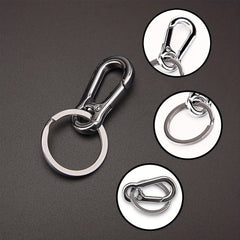 3pcs Metal Keychain Organizer For Car Key Finder For Men
