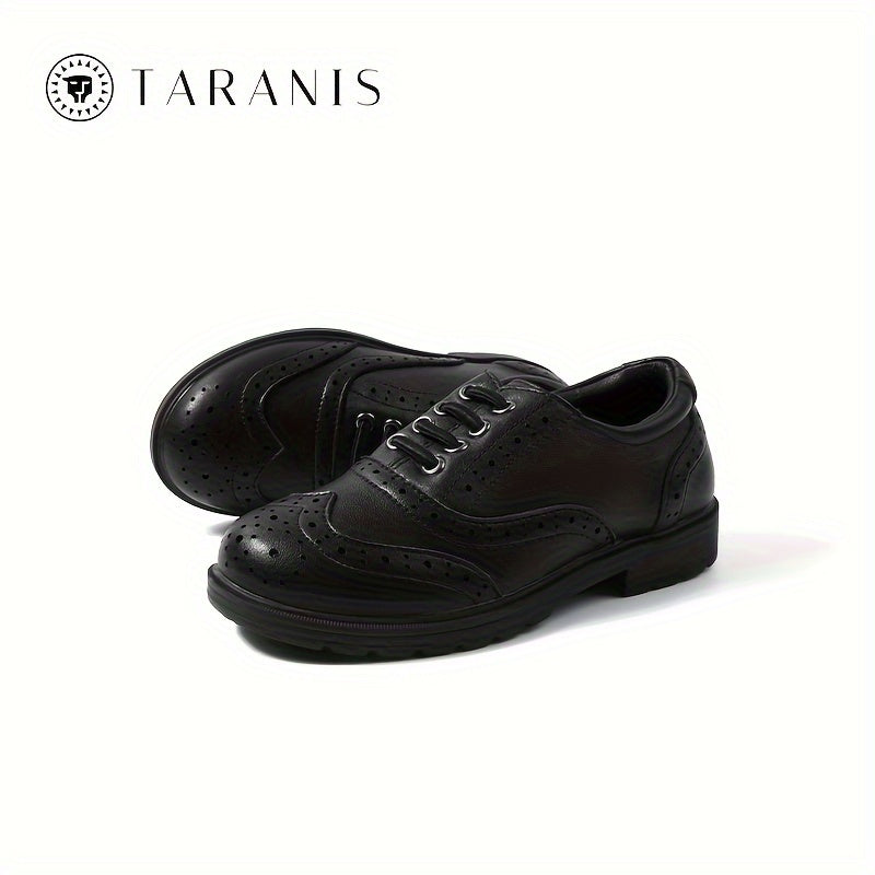 TARANIS Classic Solid Low Top Loafer Shoes For Boys