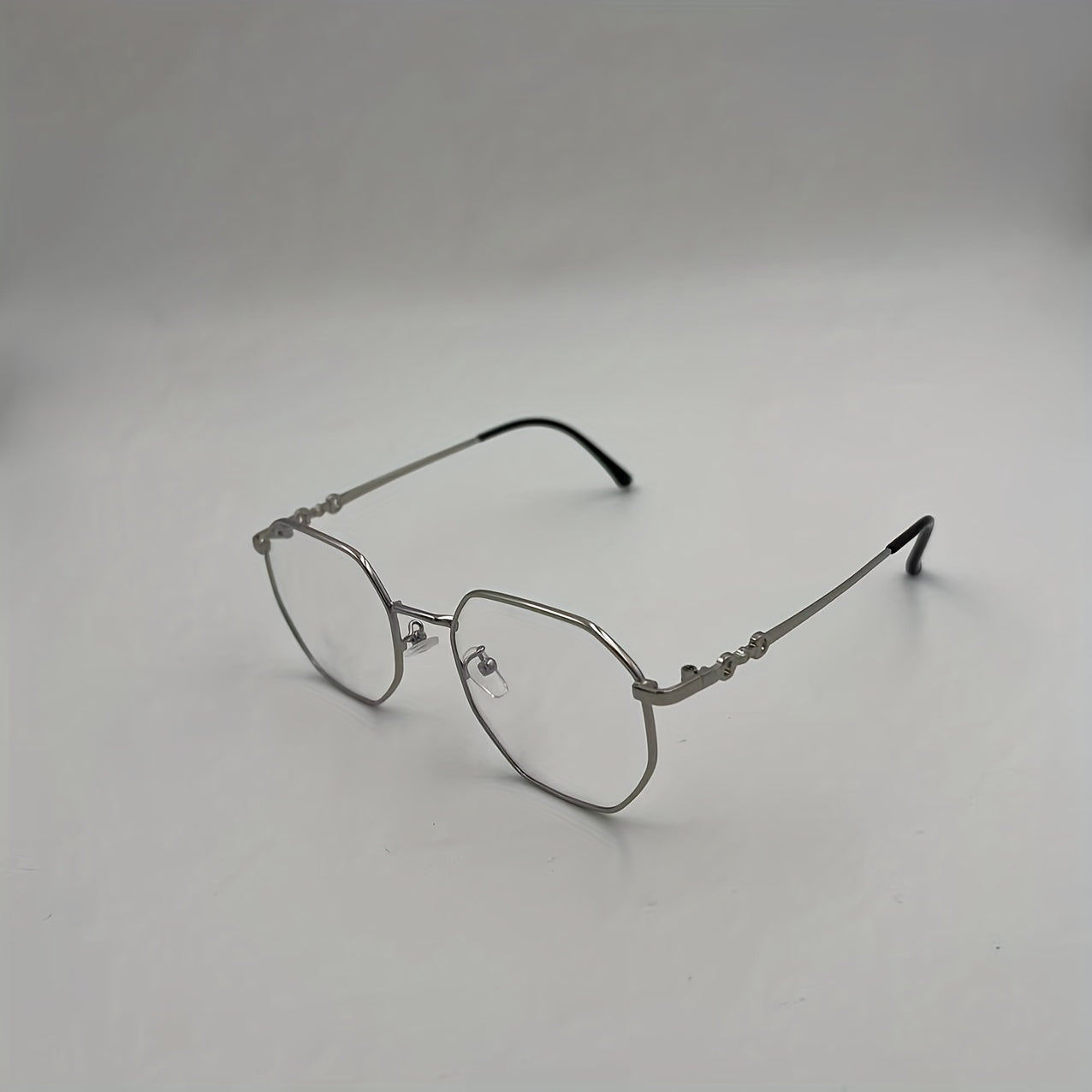 Polygonal Anti Light Glasses For Women Men Students