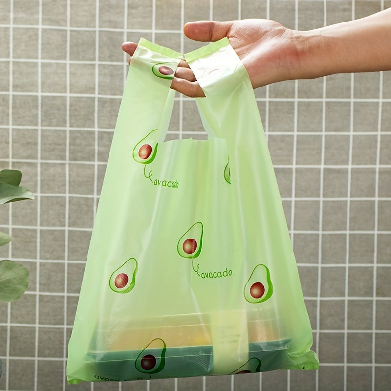 50pcs Avocado Shape Gift Bag Colorful Portable Party Household Goods Storage