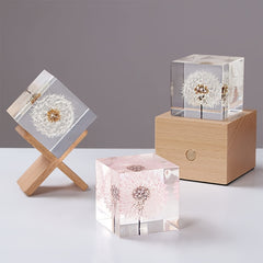 Large Transparent Silicone Cube Mold for Resin Casting