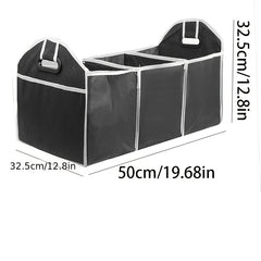Car Trunk Organizer Folding Sturdy Robust Car Storage Box Car Boot Organiser