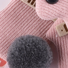 4pcs Plush Cartoon Rabbit Patches Girls Clothing DIY Hand Sewing