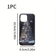 Christmas Tree Print Phone Case for iPhone - Multiple Models Available