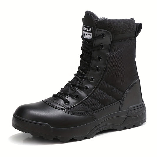 Men's Zipper Tactical Boots Anti-skid Lightweight for Training