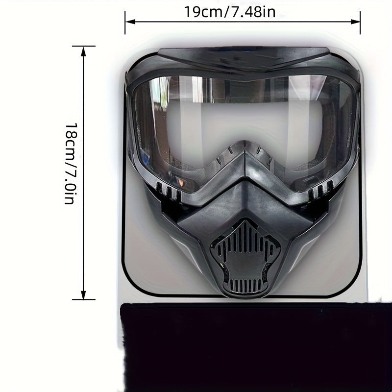 Cyberpunk Full Face Decorative Mask for Outdoor Sports