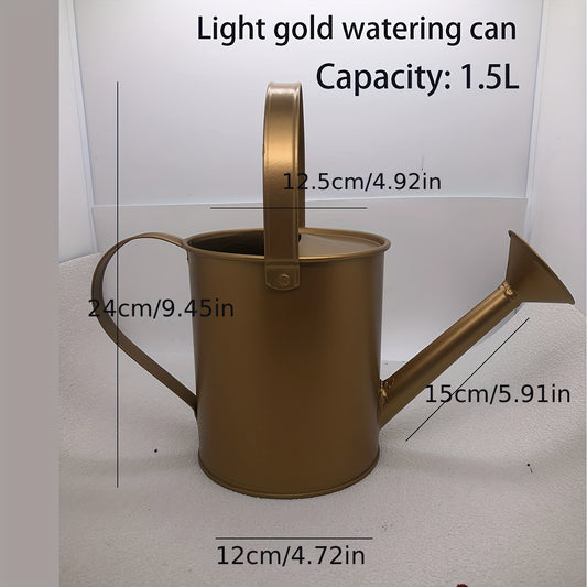 Bronze Metal Watering Can 1 5L Plants Flower Watering Can Garden Watering Pots