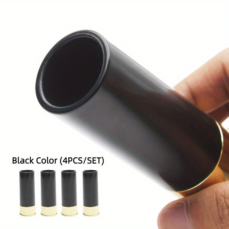 4pcs Bullet Wine Glass Shot Glasses Camping Picnic