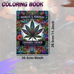 Adult Coloring Book Floral Patterns Single Sided Pages