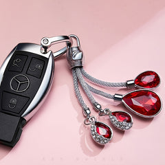 Universal Car Key Chain Pendant Diamond Crystal High-end Key Pendant