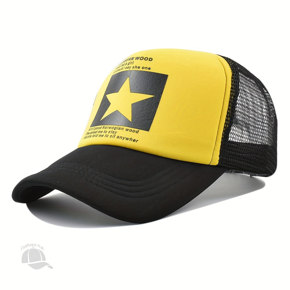 Breathable Mesh Summer Baseball Cap Hats for Men and Women
