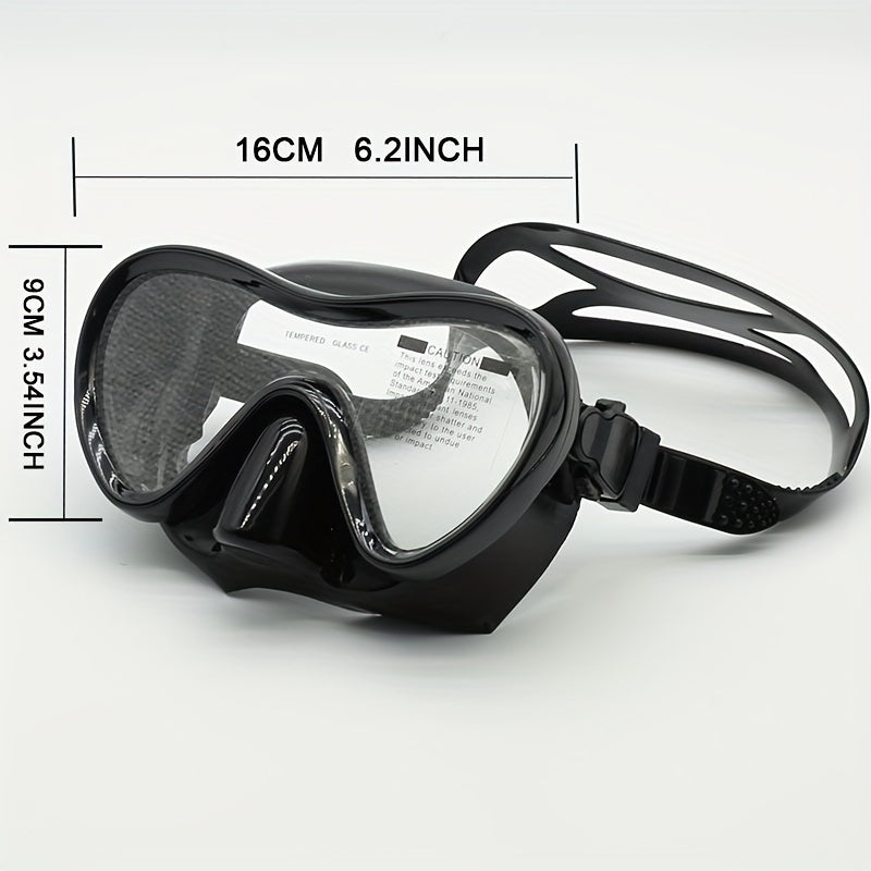 Professional Silicone Scuba Diving Mask And Breathing Tube