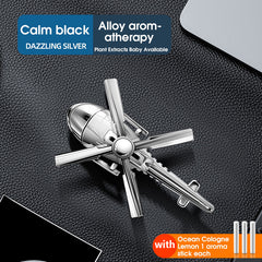 Helicopter Car Aromatherapy Ornament Air Freshener