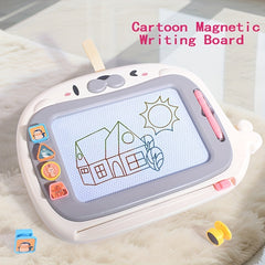 Kids' Drawing Board w/ 4 Pattern Stamps & Erasable Surface