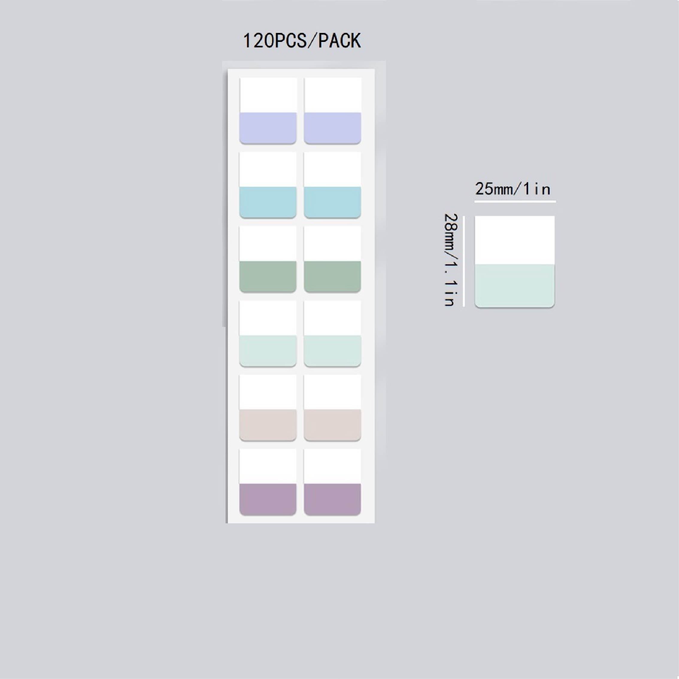 Multicolor Self-Adhesive Index Label Marker Page Book Notebook