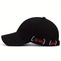 Smiling Face Embroidery Baseball Cap Couple Sun Hats Unisex Dad Hats