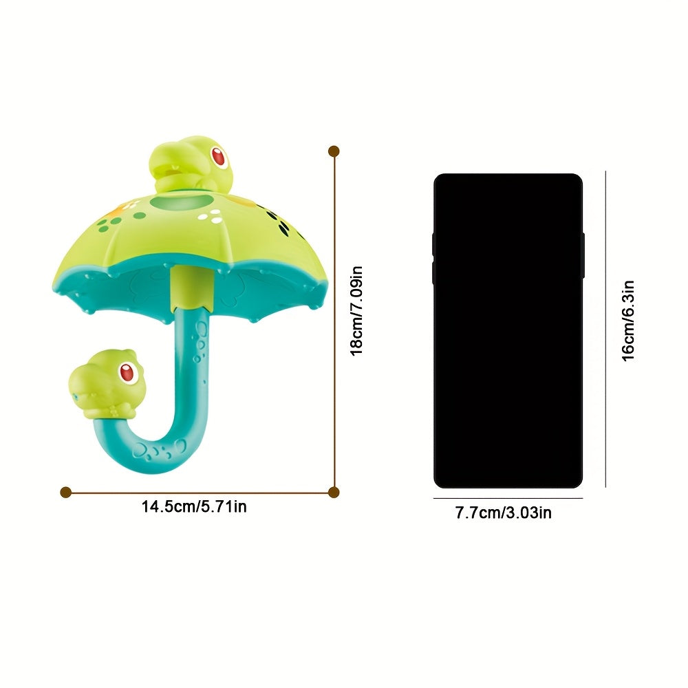 Interactive Dinosaur Rain Umbrella Bath Toy