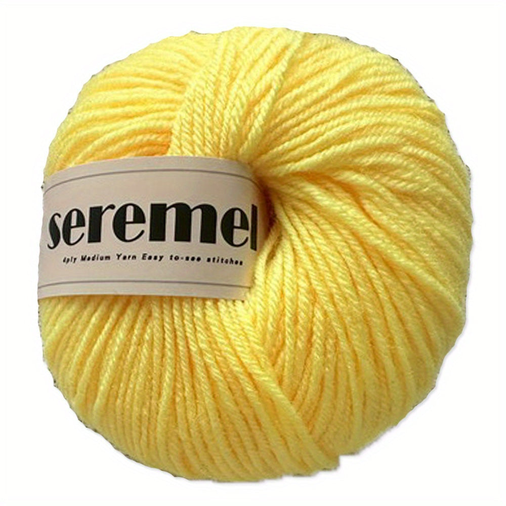 4-Ply Acrylic Yarn 50g - Crochet Knit Scarf Hats DIY Crafts